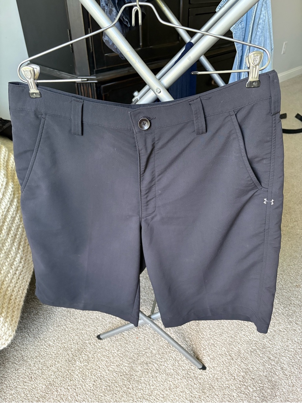 Under Armour Black Hybrid Golf Shorts